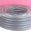 CLEAR WHITE NON-TOXIC STEEL SPIRAL CLEAR PVC DELIVERY HOSE