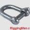 TRAWLING CHAIN SHACKLE WITH SQUARE HEAD SCREW PIN