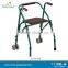 adjustable aluminium folding old people walker for elderly