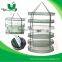 Detachable dyring net/hanging cloth drying rack/nylon greenhouse net