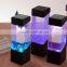 LED Colorful Crystal glass Lamp, Jellyfish Lamp/ Volcano Light/Flash Jelly Lamp