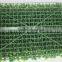 highly ornamental artificial green hedge for wall decor