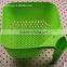 plastic basket/ plastic washing basket/ plastic colander