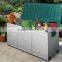 Weatherproof garden tools plastic toy storage box