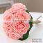 WF1301 artificial rose flower bouquet wedding decorations handmade bridal bouquet