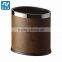 Round waste storage eco recycling rubbish bin for household