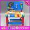 2016 new design wooden kids workbench W03D076C