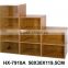 Small Portable Living Room Bookcase Modern Bamboo Book Shelf
