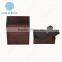 Handmade Customed Logo Divided Wood Tea Box