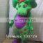 Barney costume green baby bop mascot costumes