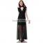 Domin Fashion Black Patterns for Lace Long Dress
