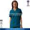Wholesale 100% Cotton Medical Short Sleeve Unisex Green Surgical Gown