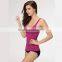 One-Piece No Rims With Chest Pad Deep V-neck Sexy Vest harness