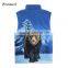 Cheap Clothing Wholesale Warm Casual Animal Printed Men Vest