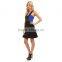 hot sale leather dress women umbrella dress designs