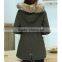 2015 New Design Winter Long Women Cotton Parka