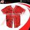 Customized size and custom tackle twill baseball jersey