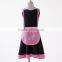 Wholesale mommy and me kitchen apron set baby girl ruffle cotton kids patterns princess aprons