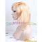 short blonde 100% human hair wig in stock