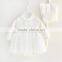 B22393A Autumn baby princess dress lovely lace one piece romper Dress