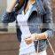 New Arrival Fancy Ladies Denim Blazer From Chinese Factory