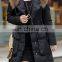 European Style Top Quality Women Winter Long Down Jacket With Fur Collar
