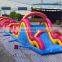 2017 New Giant Long Inflatable Sport Games,Inflatable Obstacle Course With Climbing And Bungee Run For Adult And Kids