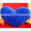 HI CE Valentine day wonderful red heart shape plush pillow for hot selling,creative gift for birthday for lover