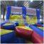 factory price double tunnels inflatable obstacle course for sale, giant inflatable obstacle