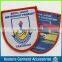 custom Iron on fabric woven patches for garment