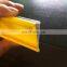 Plastic Data Strip Label Holder For Supermarket Shelves Price Display