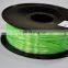 Shiny Green color 3D printer PLA silk like Polymer composit filament