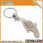 Lovely fish shape souvenir key ring with bottle opener