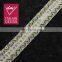 wholesale sequins gold lurex lace trim for decorative