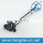 Hitch pin hammer trailer lock for trailer towing receiver lock