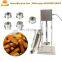 Stainless steel spanish churros filling making frying machine for sale