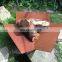 Cold corten steel industrial style fire pit outdoor fire pit garden fire bowl