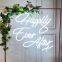 Bar Lighting Crafts Home Decor Led wedding signs Heart With Love Shape Design Neon Sign