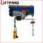 Factory Anti-Rotation Galv Steel Wire Rope Mini Electric Hoists PA200 12M