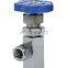 GCLT GCT KF series pressure switch globe valve check valve gas valve KF Model Pressure Regulator Cock Valve with Pressure Gauge