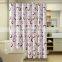 i@home simple roller woven waterproof shower curtain bathroom printing