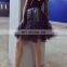 TWOTWINSTYLE Summer Sexy Mesh Denim Patchwork Skirt For Women High Waist Big Size Mini fashion new