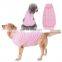 Classic Cable Knit Dog Jumper Coat Turtleneck Knitted large dog sweaters