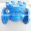 DIN PN16 Ductile iron Resilient Sealing Swing Check Valve With Weight