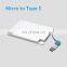 2020 Best Selling Power Bank Power Bank 2500mAh Mobile Backup Battery for All Phones with Micro to Type C Port
