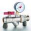 807 Female PPR brass ball valve union for manifold