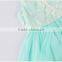 China Supplier Blue Fancy Dresses for Baby Girl Cotton Dresses