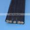5 core flat cable 18awg shielded flat cable 220v