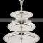3 Tier Silver cake Stand, Three Tier Stainless Steel Cake Stand