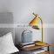 European Led Modern Minimalist Desk Light Bedroom Bedside Aluminum Long Stand Table Lamp